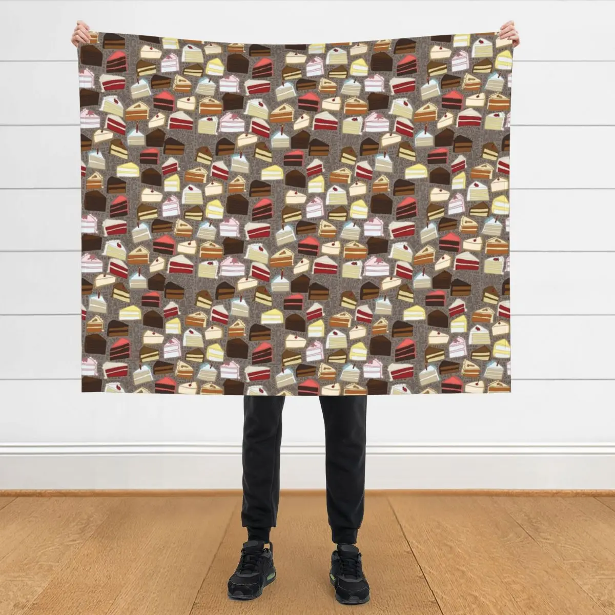 

Cake Cake Cake Throw Blanket Beach blankets ands Soft Plaid Blankets