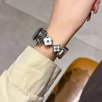 Leather patterned metal strap suitable for Xiaomi's new Xiaomi Band 9/8 NFC version universal handmade strap