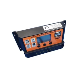 12V/24V PWM 10A Solar Panel Charge Controller Adjustable LCD Display Timer Function Wholesale MPPT‑Compatible Solar Regulator