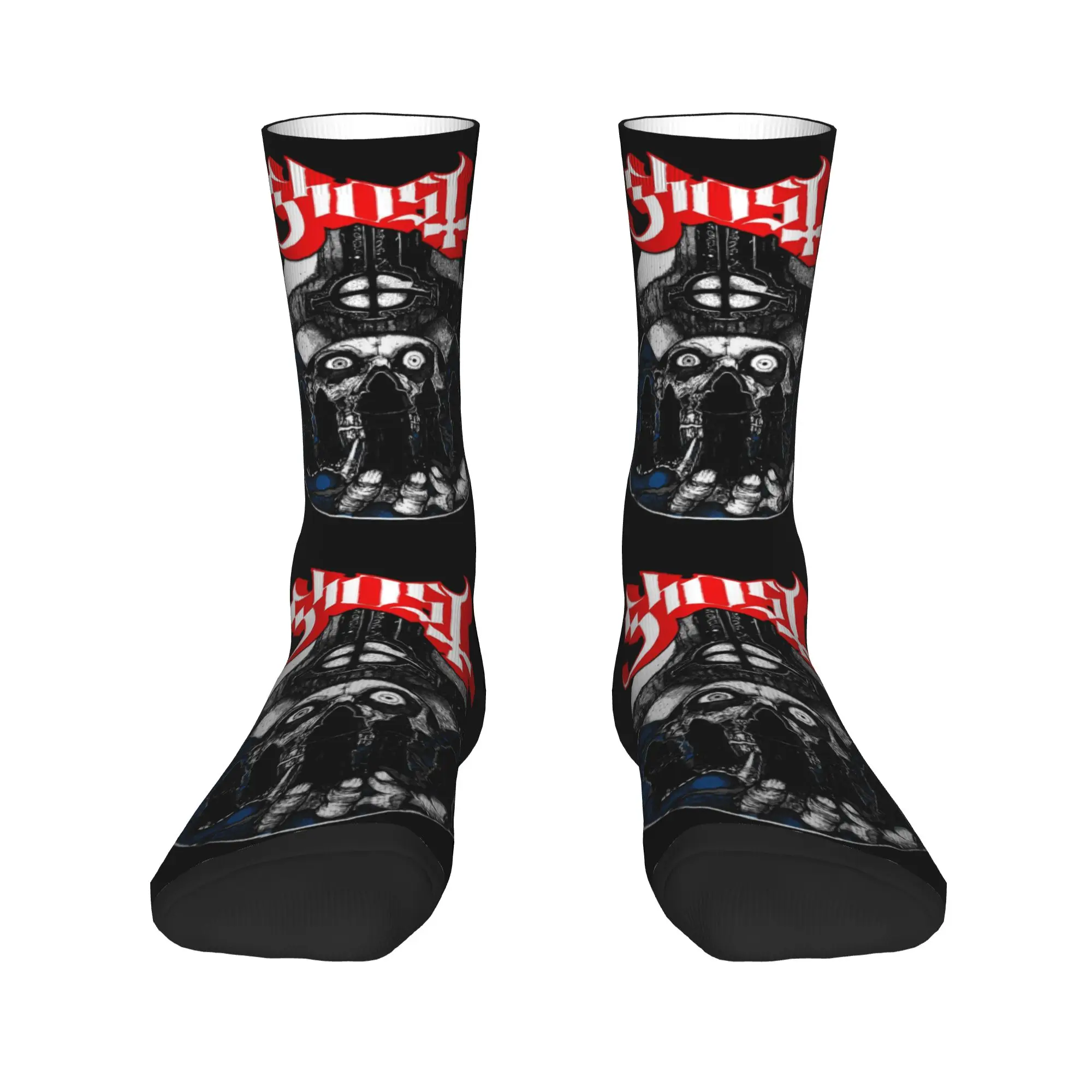 

Swedish Rock Band Horror Ghost Men Women Crew Socks Unisex Cute 3D Printing Dress Socks