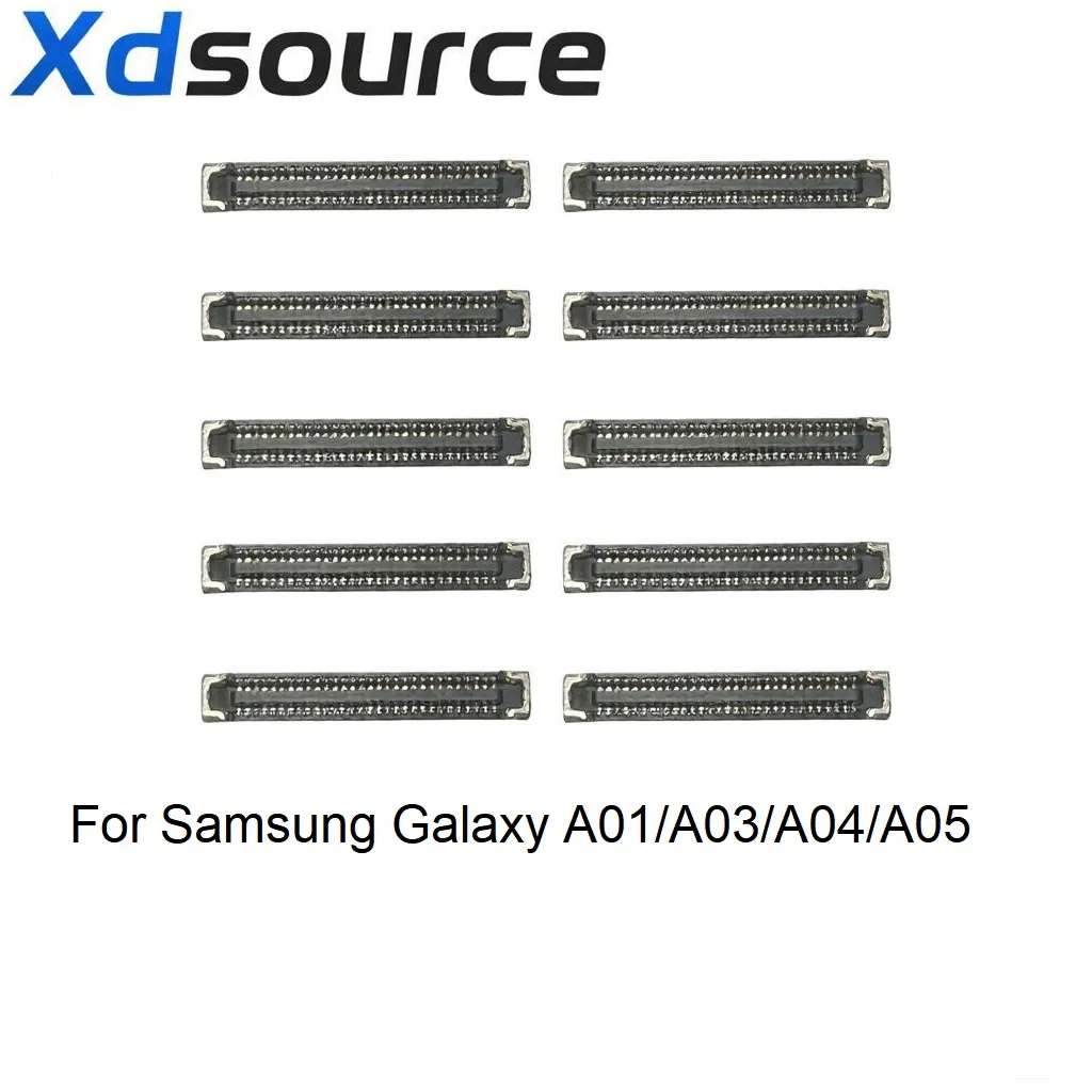 10pcs Motherboard LCD Display FPC Connector For Samsung Galaxy A01 A03 A04 A05