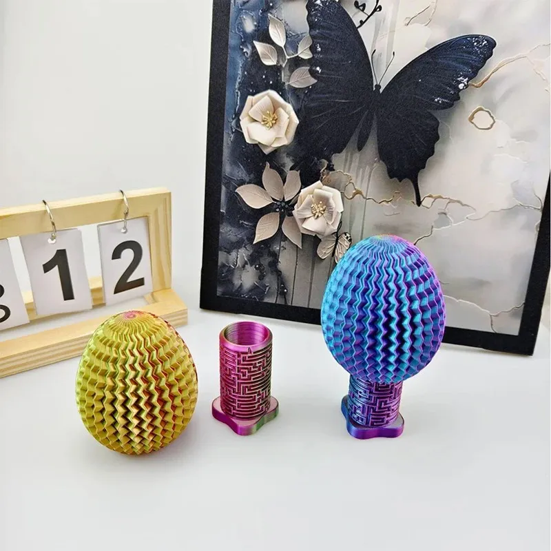 Creative Money Puzzle Maze Dragon Egg Gift Decorate Unlock Storage Box for Birthdays, Halloween & Easter Valentine's Day