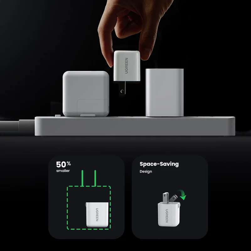 شاحن سريع من النوع C ، شحن سريع ، شاحن هاتف 30 لهواتف sammas ، iPhone 15 ، 14 ، 20W ، PD ، مقابس US #3