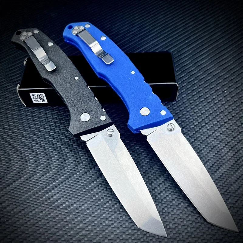 Tactical Folding Knife D2 Tanto Clip Blade G10 Handle Outdoor Camping Pocket Knife Hunting Knife Multifunctional Tools