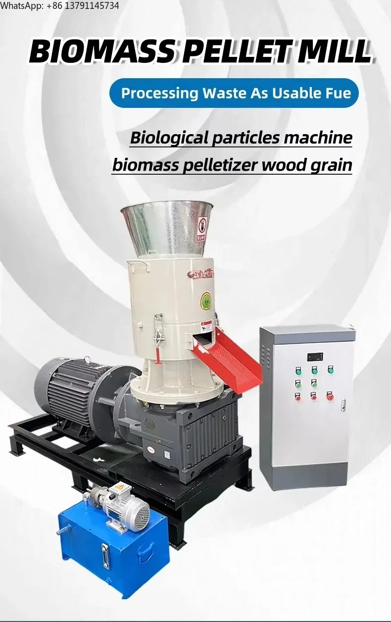 

Machine Biomass Waste Sawdust Pellet Mill Wood Pellet Machine Hot Sale Wood Wood Sawdust Solid Fuel Making Machine