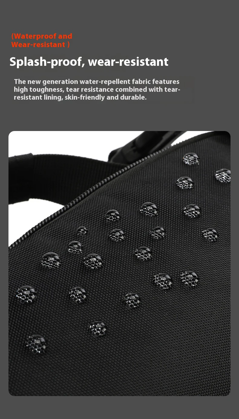 Tigernu Herren-Umhängetasche, taktische Umhängetasche, Herrentaschen, Outdoor-Tasche, Fahrrad-Hängetasche, Sport-Radsport-Umhängetasche, Messenger-Tasche – Detail 10