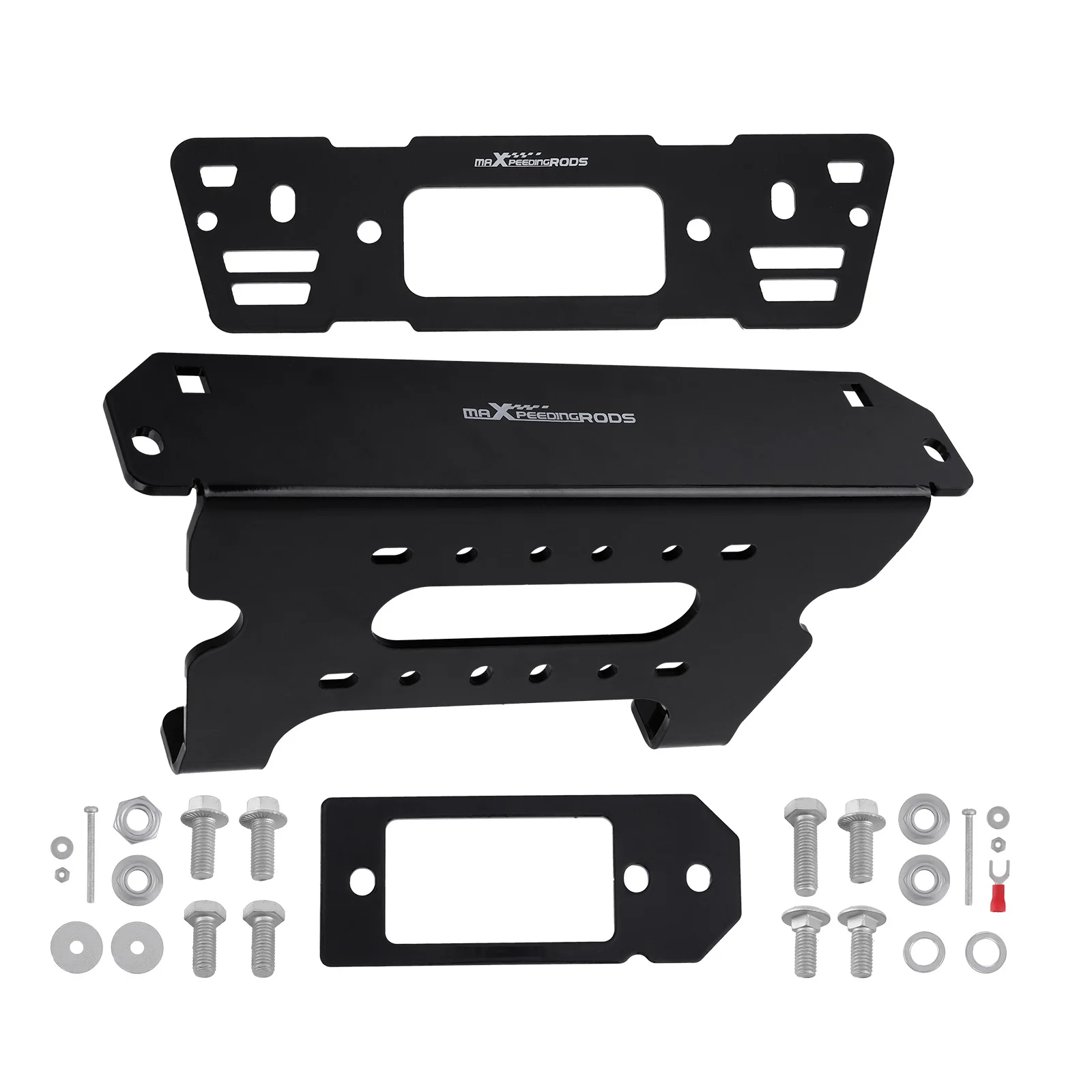 winch-mount-plate-kit-for-2013-2024-polaris-ranger-xp-1000-900-570-crew-utv-new