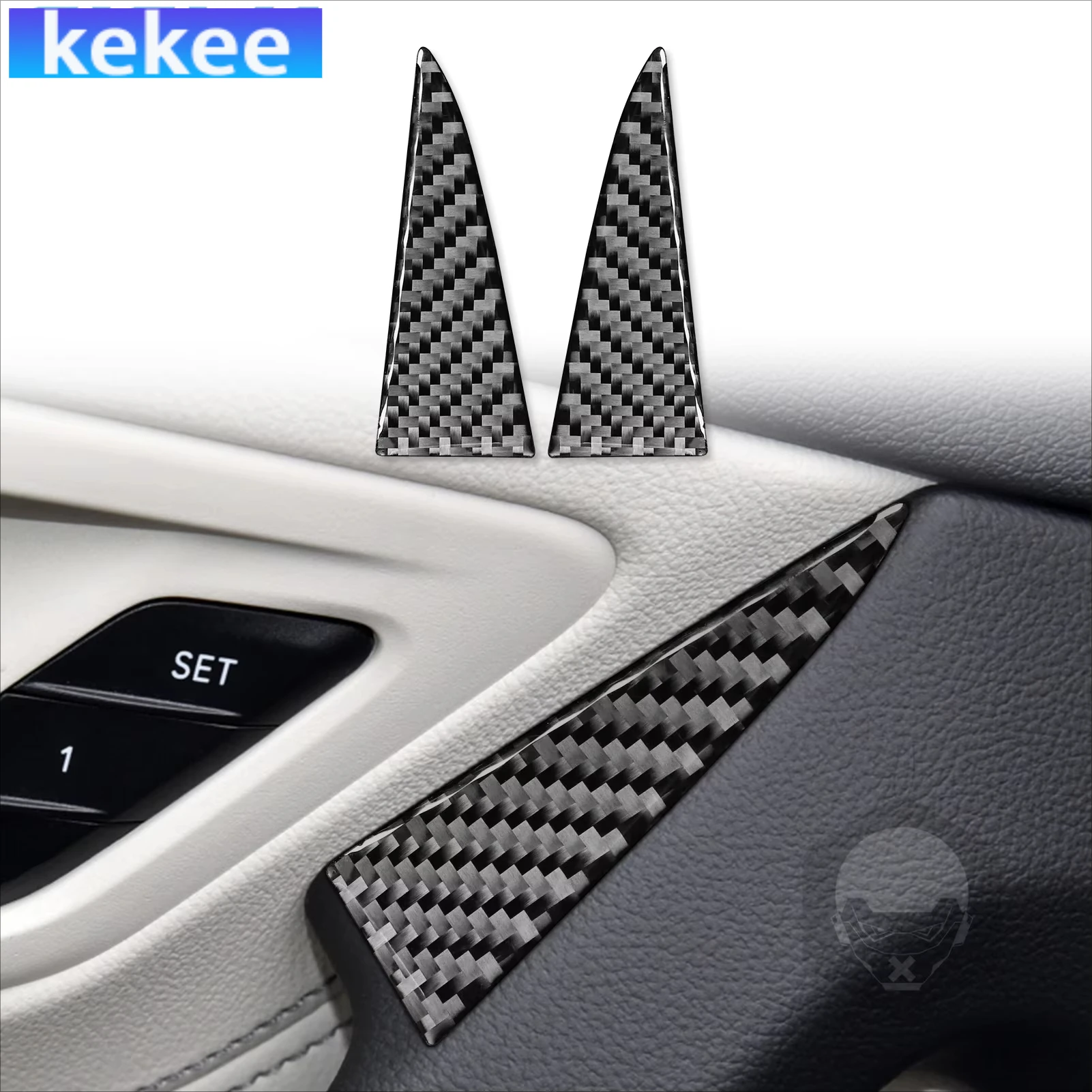 

For BMW Z4 G29 2019-2024 Carbon Fiber Door Armrest Door Handle Interior Accessories Cover Tuning Decorative Stickers Auto Trims