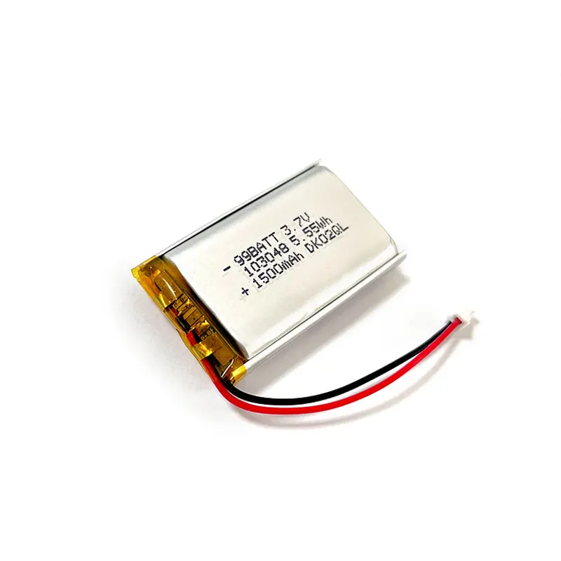 Lithium Polymer Battery 103050 103048 3.7V 1500mAh LiPo Replacement Cell for DVD Camera Scanner Translator Game Machine