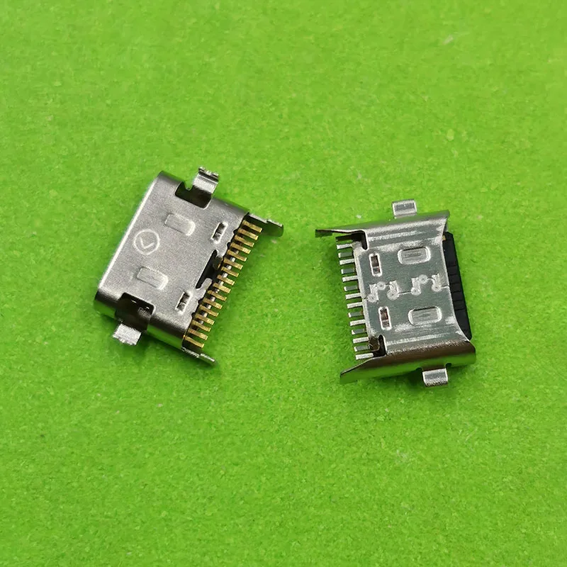 50-100Pcs Type-C Charger Connector For Samsung A20S A207 207F A2070 A21 A215 A215U A215F USB Charging Dock Port Socket