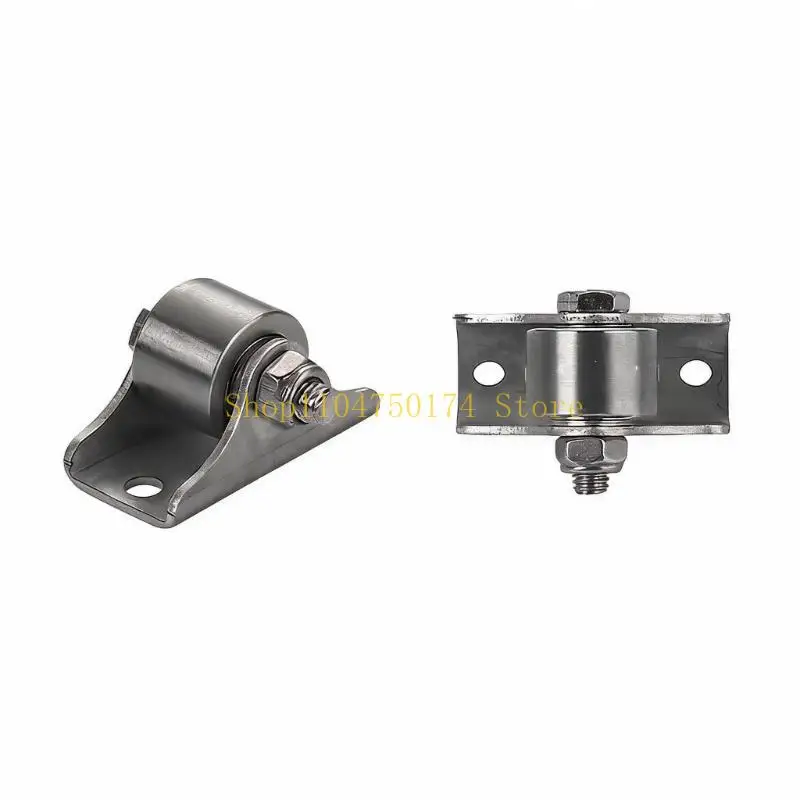 Bearing Pulley Wheel in a Fixed U-Shaped Steel Mount for Sliding Door, Small Carts, and Small DIY Mechanism Builds Top Sale