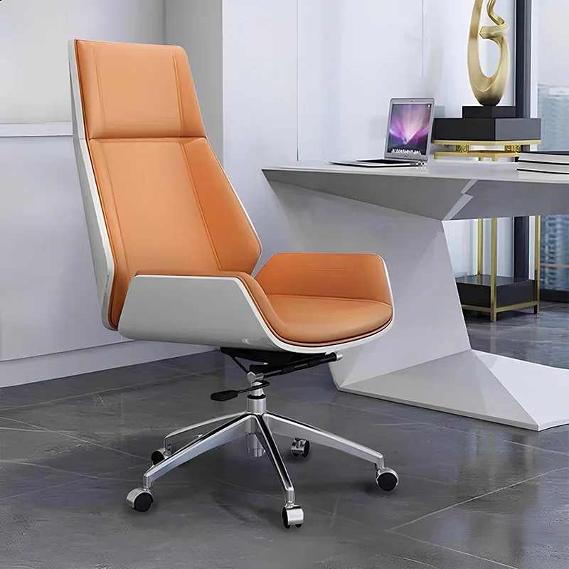 

Designer Comfortable Office Chair Mobile Wheels Ergonomic Desk Luxury Office Chair Throne Lightweight Muebles Trendy Furniture