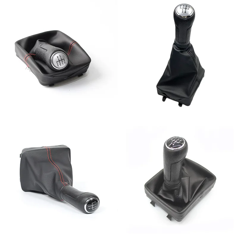 For VW Polo 9N 9N2 2002 2003 2004 2005 2006 2007 2008 2009 Car Gear Shift Knob Gaitor Boot Cover Accessories 5 Speed