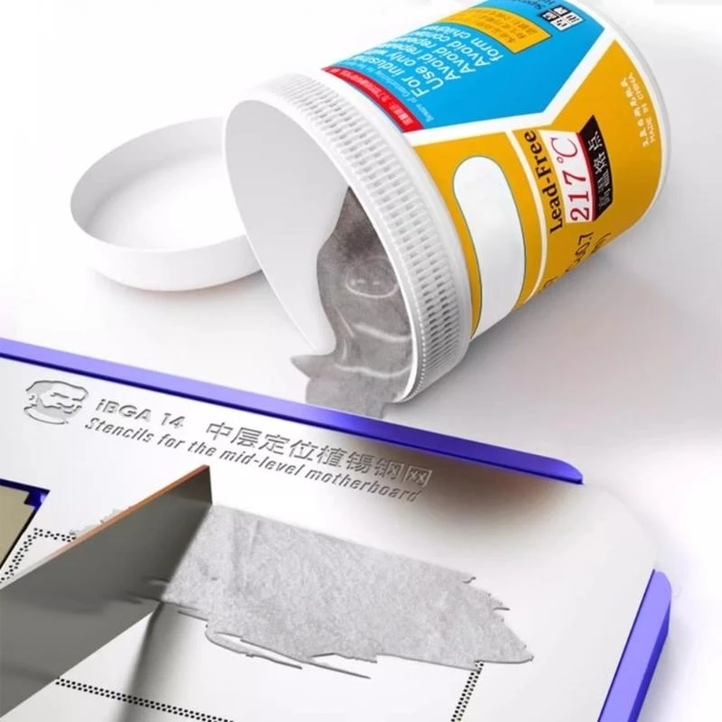 High Precise Viscous Welding Solder Pastes for PCB Circuit Board Component Repair Applications Electronic Metal Working KXRE