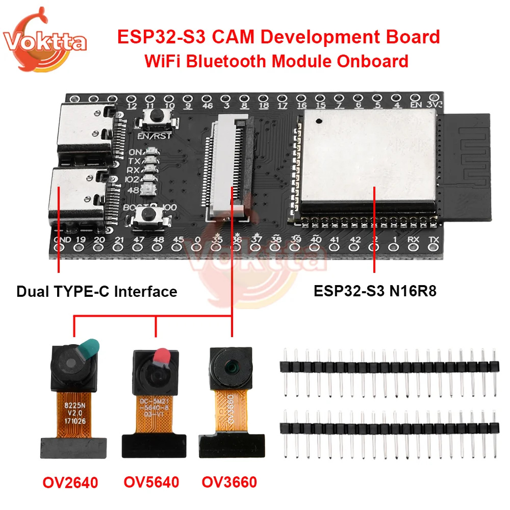 ESP32-S3 Cam Develo… - image