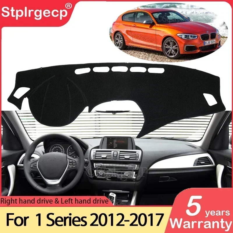 

Для BMW 1 серии F20 2012 ~ 2017, противоскользящий анти-УФ-коврик для приборной панели, коврик для приборной панели, защитный ковер, аксессуары 116i 118i 120i 125i
