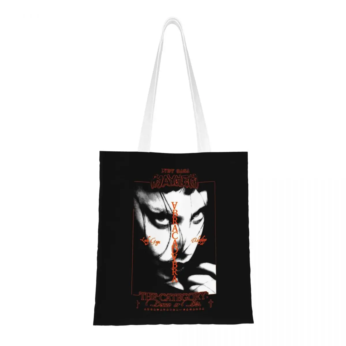 

Женские и мужские сумки Lady Gaga Mayhem Pop Icon, большая вместительная сумка для покупок для детских сумок