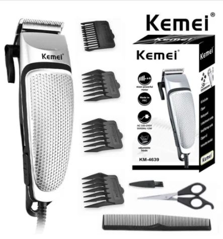 Kemei Cheap Electric Hair Clipper Salon Professional Trimmer Factory PriceKM-4639  maquinas de cortar cabelo professional