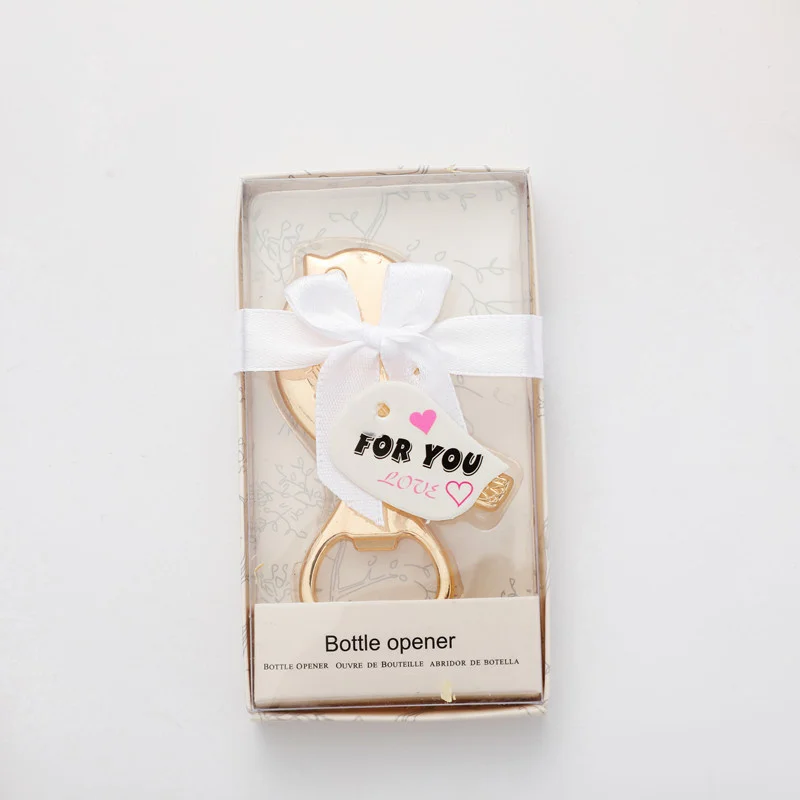 

30 шт. новые маленькие подарки свадебные подарки креативный сплав Love Bird открывалка для бутылок