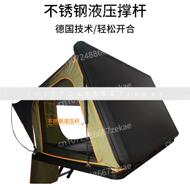 

Открытая автоматическая гидравлическая простая в использовании палатка для кемпинга на четыре сезона, универсальная палатка на крыше из алюминиевого сплава - жесткая сторона крыши