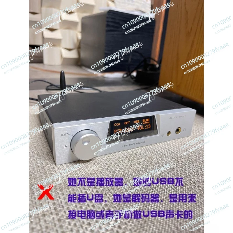 DSD512LDAC Alimentatore per decodifica lineare Dispositivo Bluetooth Core 5 Dual Core ES9038