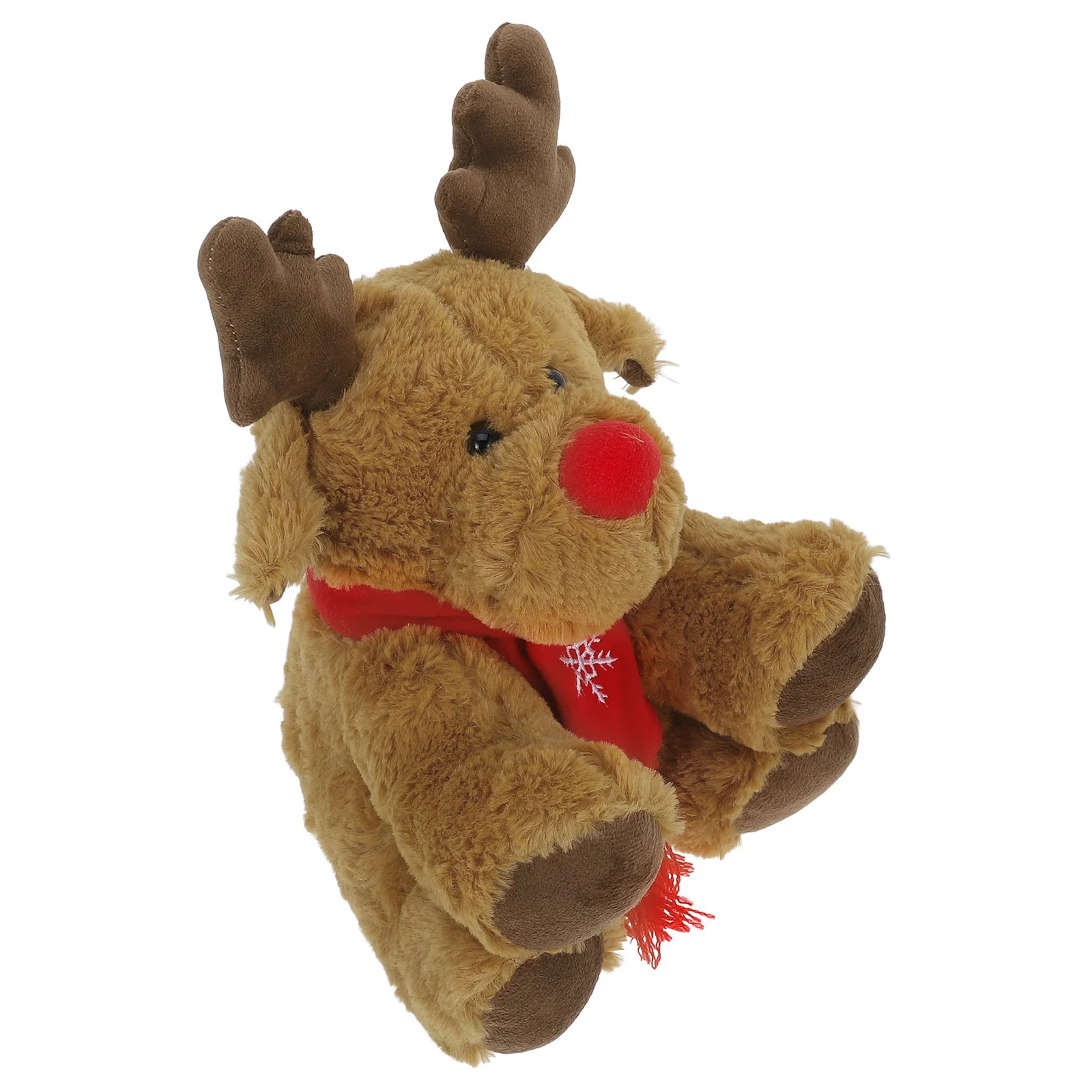 

29 Cm Christmas Deer Baby Xmas Decorations Plush Stuffed Animals Themed Toy Elk