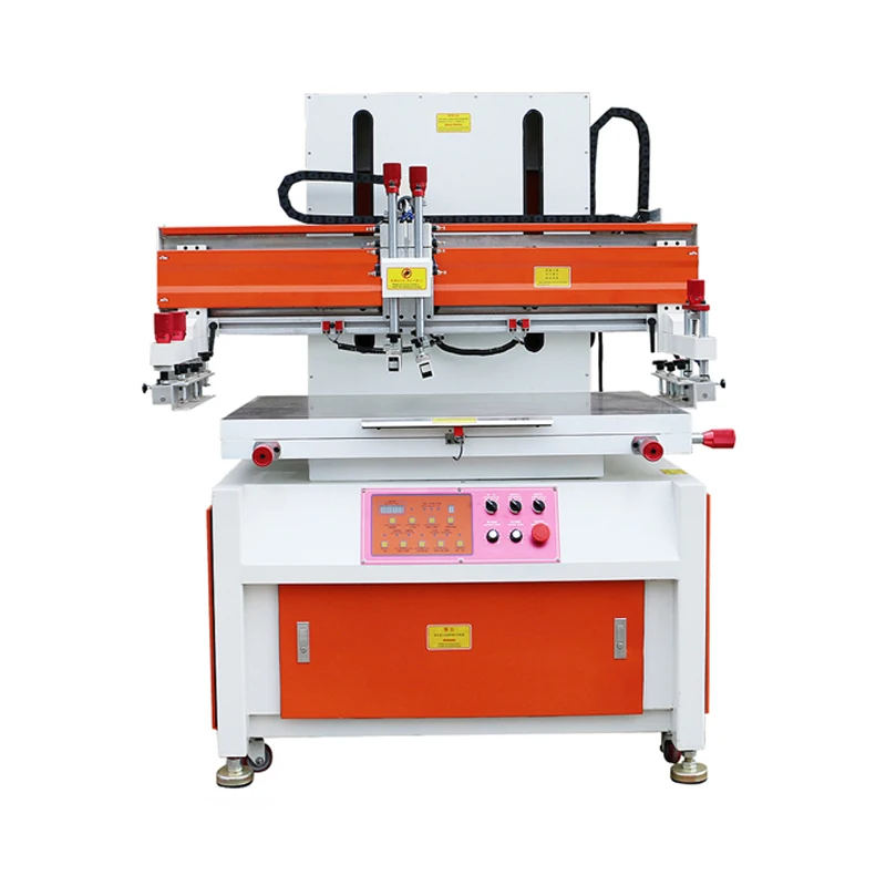 Heat Transfer Sticker Precision Label Semi-auto Silk Screen Printing Machine for Small Business