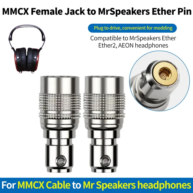 

MMCX to Mr Speakers Ether Ether2 AEON Adapter Mr Speakers Cable Adapter MMCX to Mr Speakers Adapter Mr Speakers to MMCX to Ether