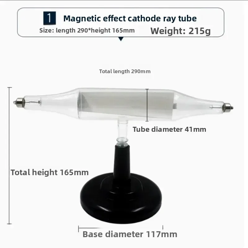 Cathode Ray Tube for Magnetic Effect Physics Experiment Teaching Demonstration Equipment