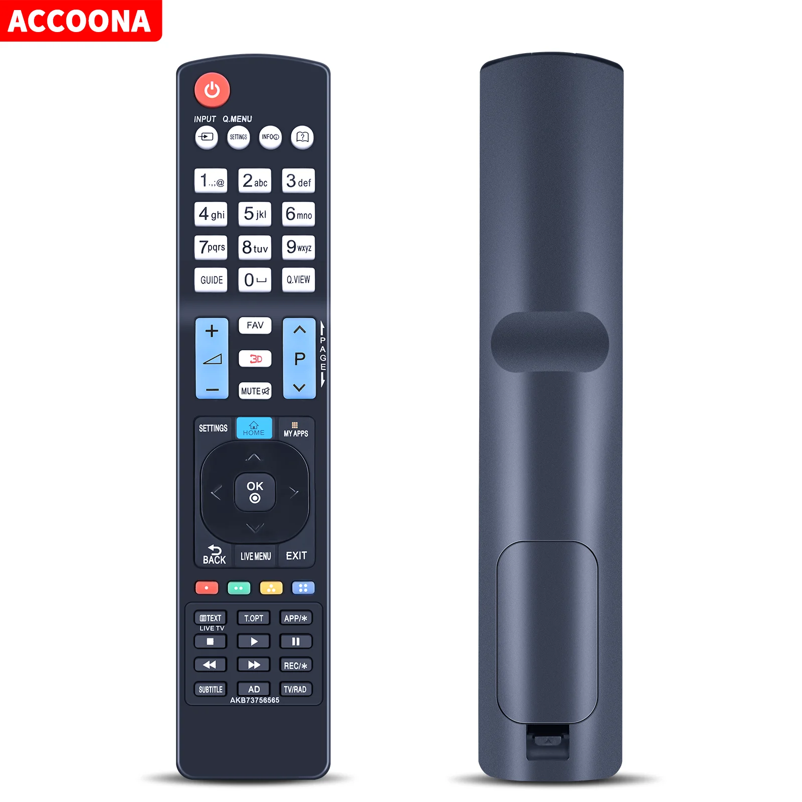 

LCD TV Remote Control Fit for l.g AKB73756565 3D for Smart APPS TV