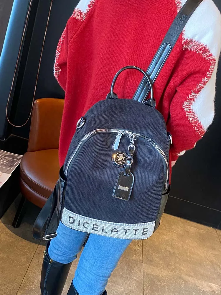2025 New Luxury Women Backpack Fashion Travel Mochila Large Capacity Casual Commuter Bag Shoulder Mochilas Ruedas