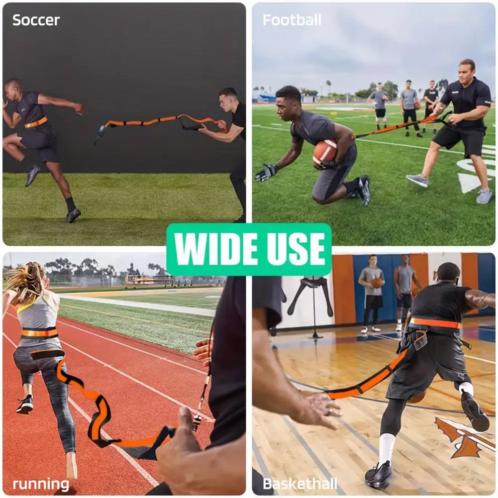 Rapid Acceleration Trainer Speed Training Kit for Youth Adult Athletes Overload Running Resistance for Football for Basketball