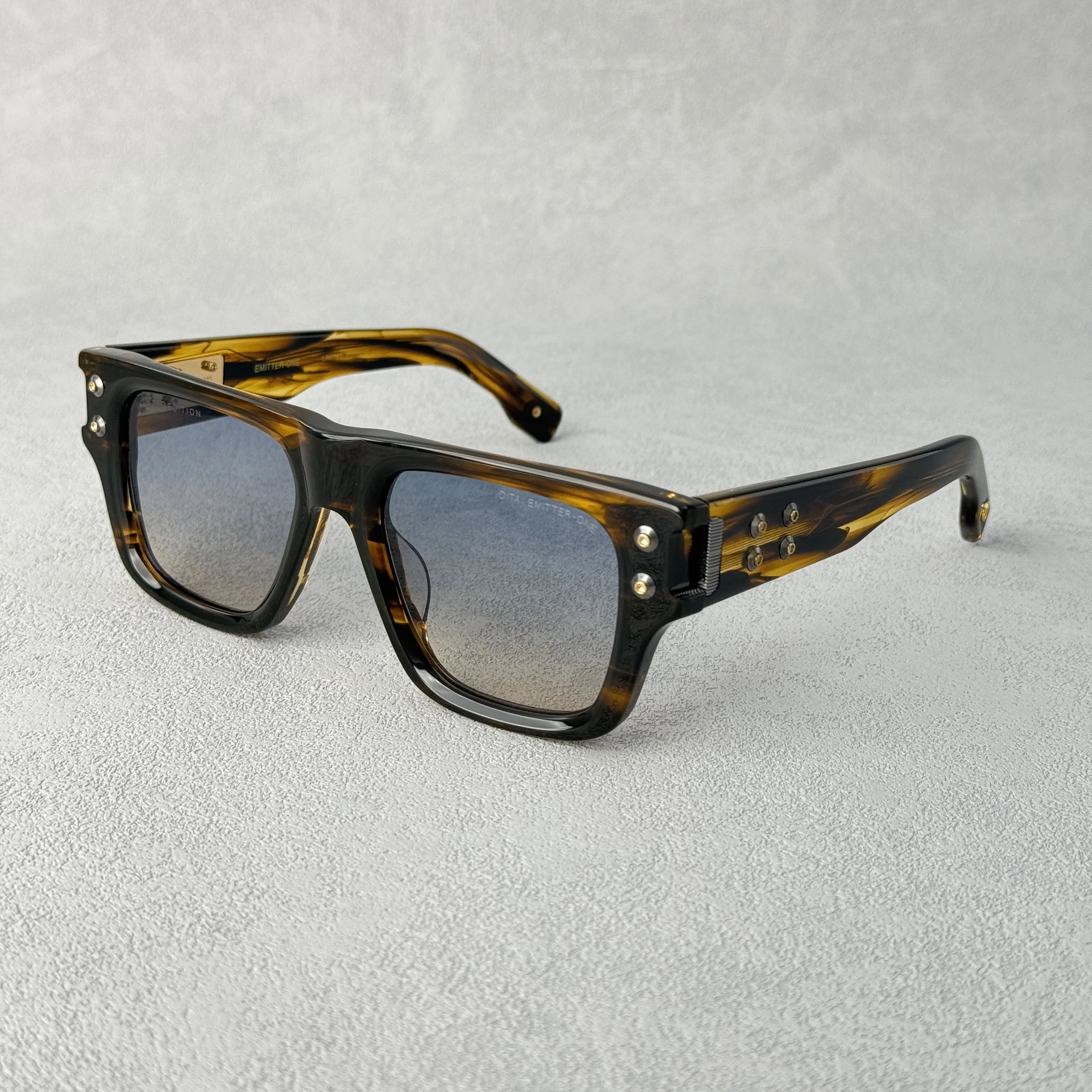 

Новое поступление, солнцезащитные очки ADITA DTS418 55-20, роскошные очки в титановом стиле с ацетатной оправой UV400, очки высшего качества для мужчин и женщин