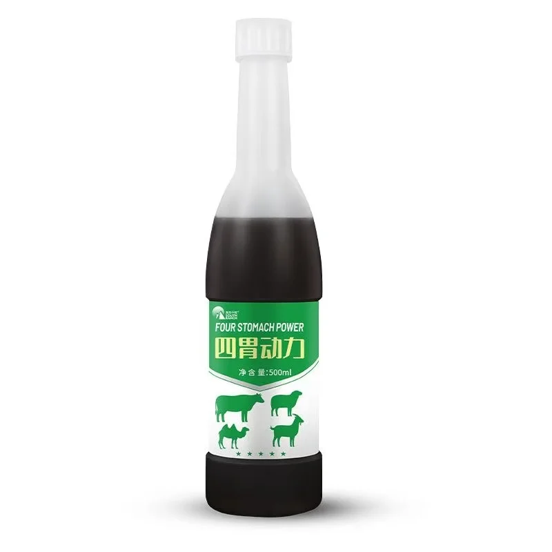 500ml Rumen Stimulant Oral Solution Promote Digestion, Relieve Bloat, Support Rumen Function & Appetite for Cattle Sheep