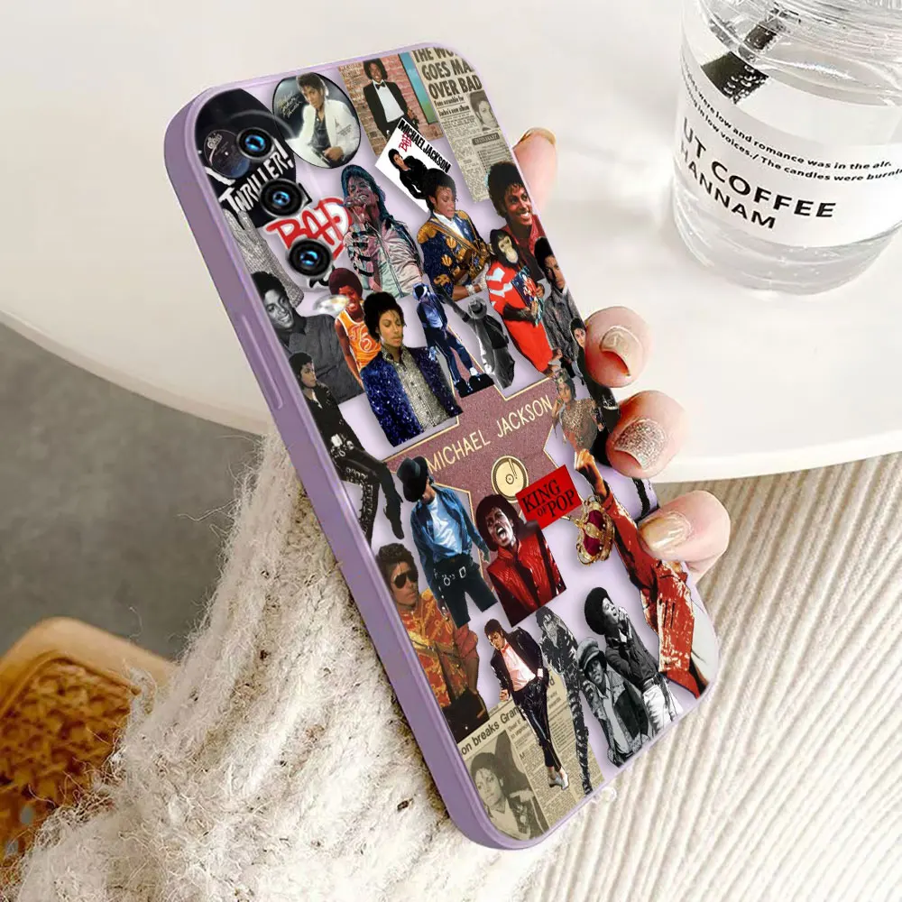 M-Michael J-Jackson Phone Case For Infinix HOT 10 11 10s 11s 12 20s 30 30i 9 play Note 10PRONFC 11 12 G88 G96 X680 X682 10T 5G