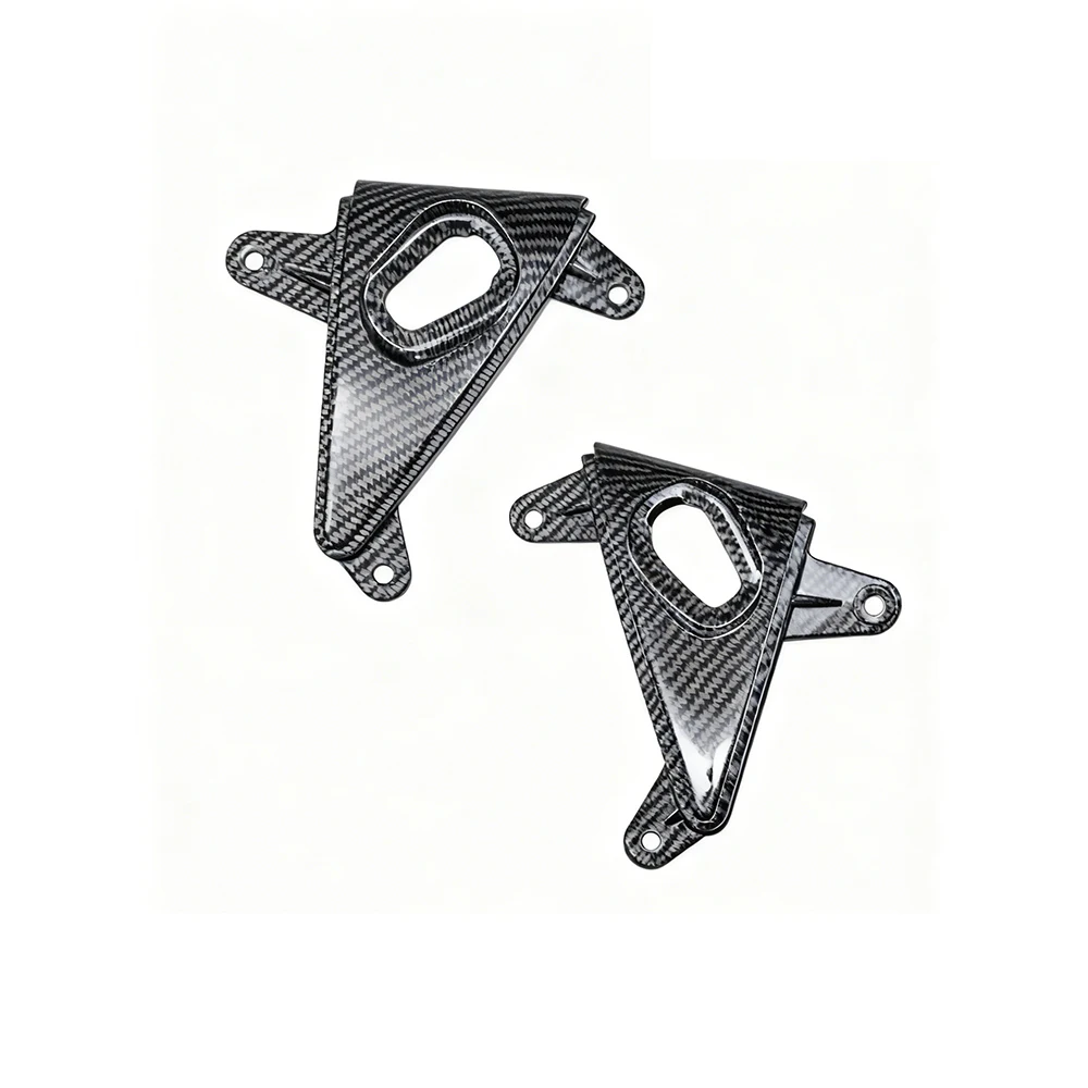 ABS Plastic Carbon Fiber Color Motorcycle Fairing Panel Cowling for KAWASAKI NINJA ZX6R 636 2007-2008 Side Light Guard Cowling