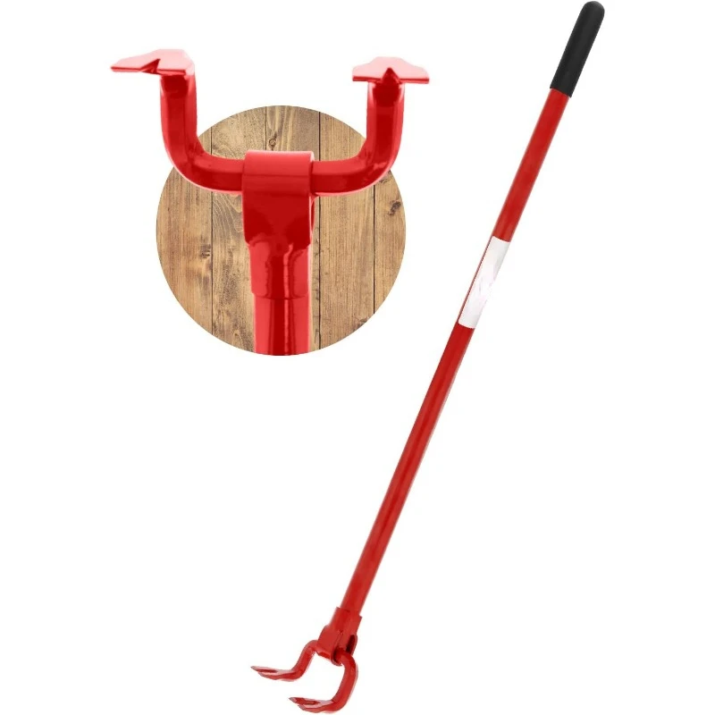 Wrecking Bar - 44 Inch Steel Deck Board Remover Tool - Save Time Removing Old Boards and Breaking Pallets