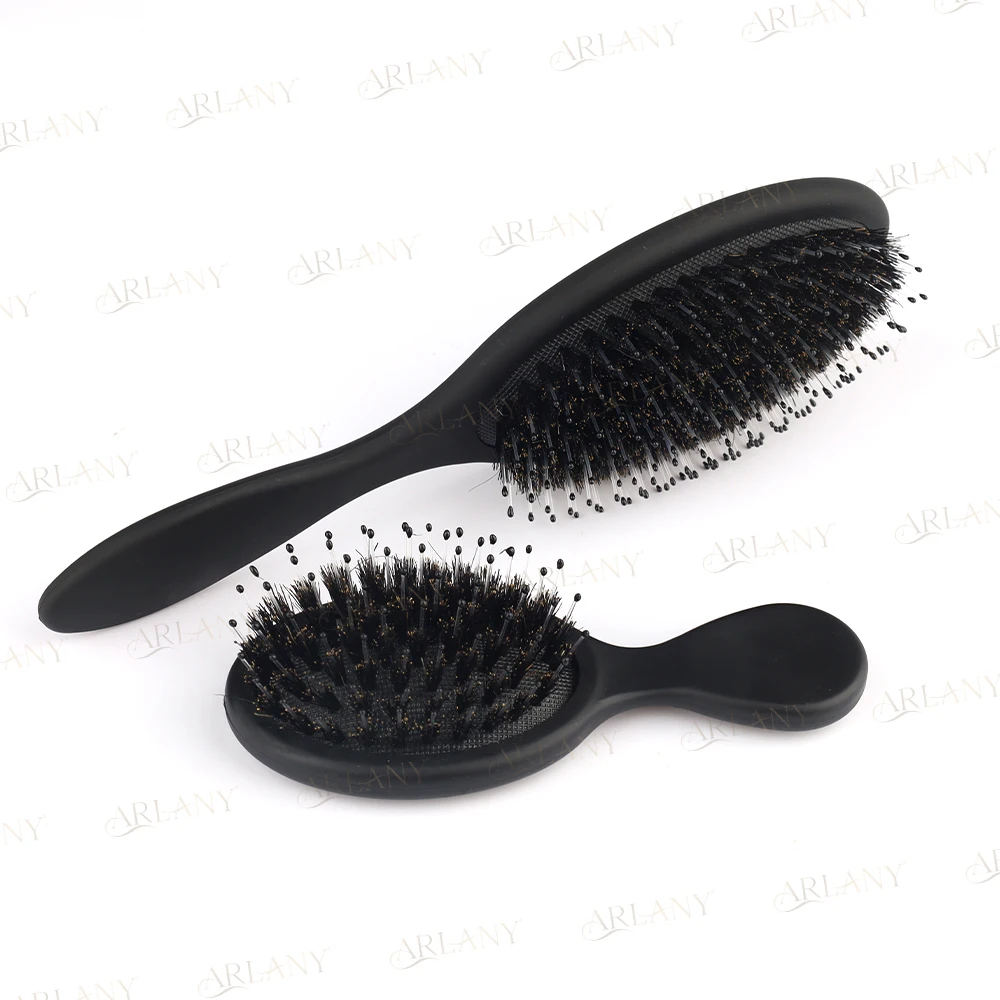 ARLANY-Pente Almofada De Ar com Cerdas De Javali De Nylon, Anti-Static Paddle Escova De Cabelo, Pente De Cabeleireiro, Massagem