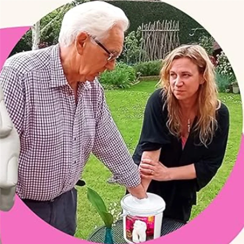 ABPQ-Hand Casting Couples Realistic Stone Sculpture For Two DIY Mother's Day Handmade Mold Hand Cast Plaster Clone Finger Durabl