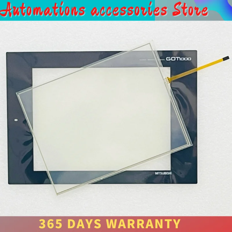 New for GT1275-VNBD GT1275-VNBA GT1275-VNBA-C Touch Screen Panel Glass Digitizer with Front Overlay Film