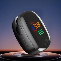Finger Pulse Oximeter Finger Clip Digital Display SpO2 Heart Rate Monitor Blood Oxygen Saturation Meter Portable