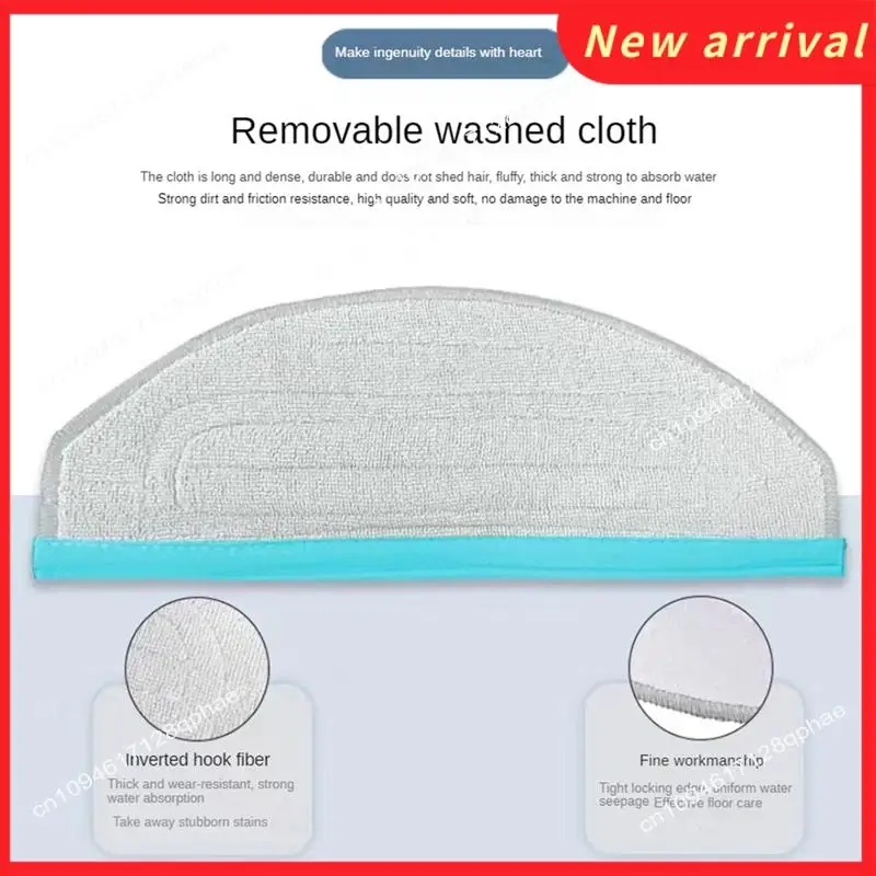 Paño de mopa N89R, repuesto de paño de mopa de microfibra para Robot aspirador Yeedi CC, repuestos, accesorios
