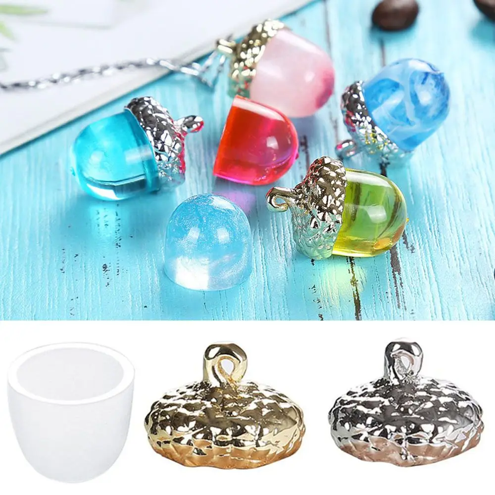 Mini Gifts Necklace Epoxy DIY Pendant Cap Silicone Mold Jewelry Making Crafts Tools Jewelry accessory