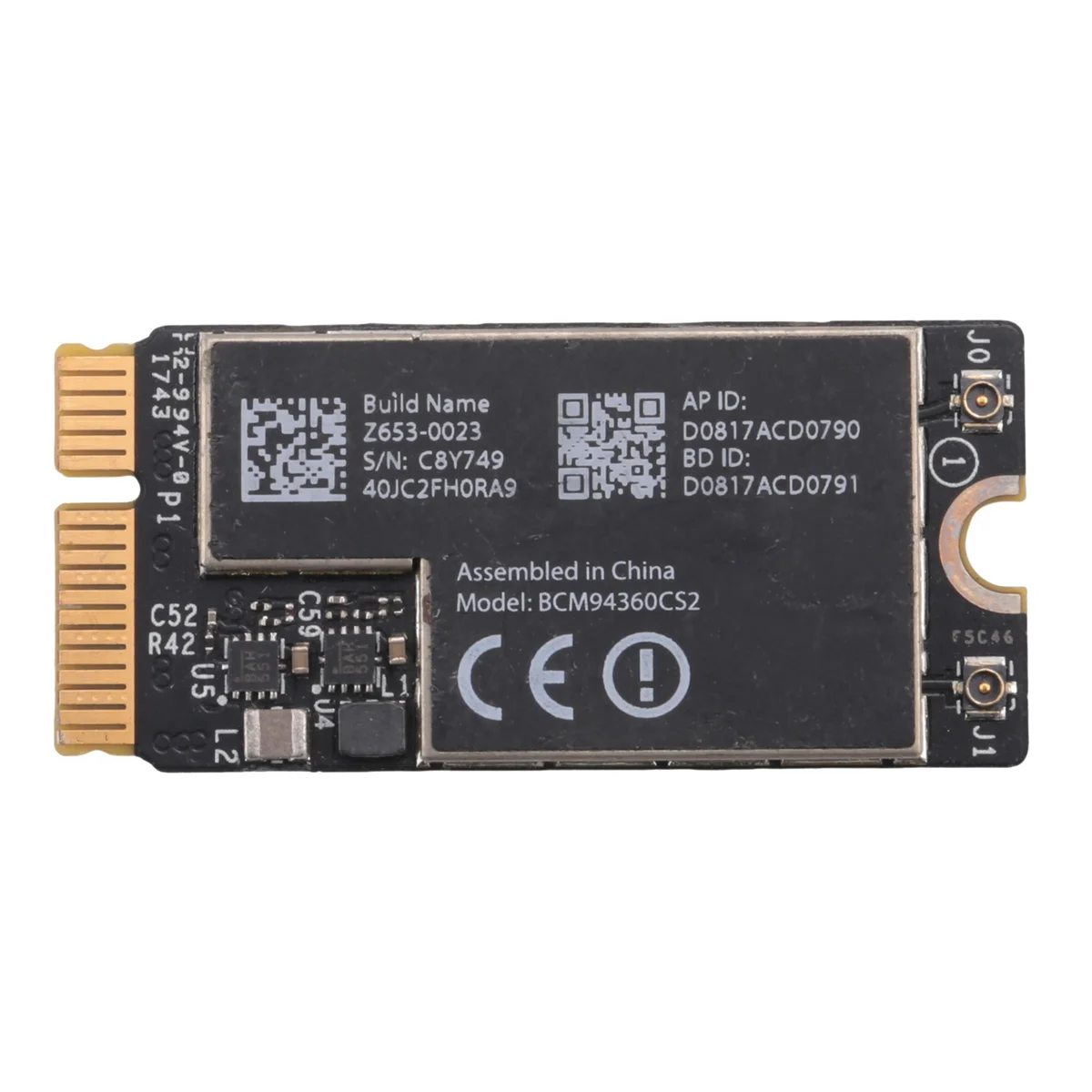 BCM94360CS2 Wireless Wifi Card Bluetooth 4.0 802.11Ac Hackintosh MacOS for Air 11inch A1465 13inch A1466 2013 MD711LL