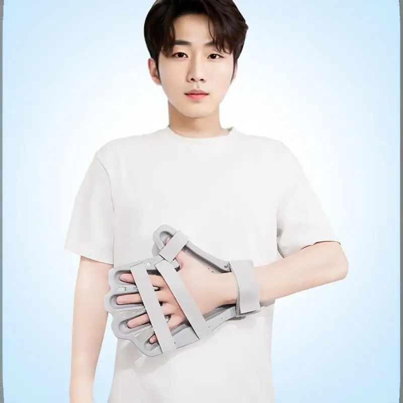 Adjustable Fingerboard Hand Splint Glove Non-Slip Strap Breathable for Fracture Fixation Sports Injury Rehabilitation