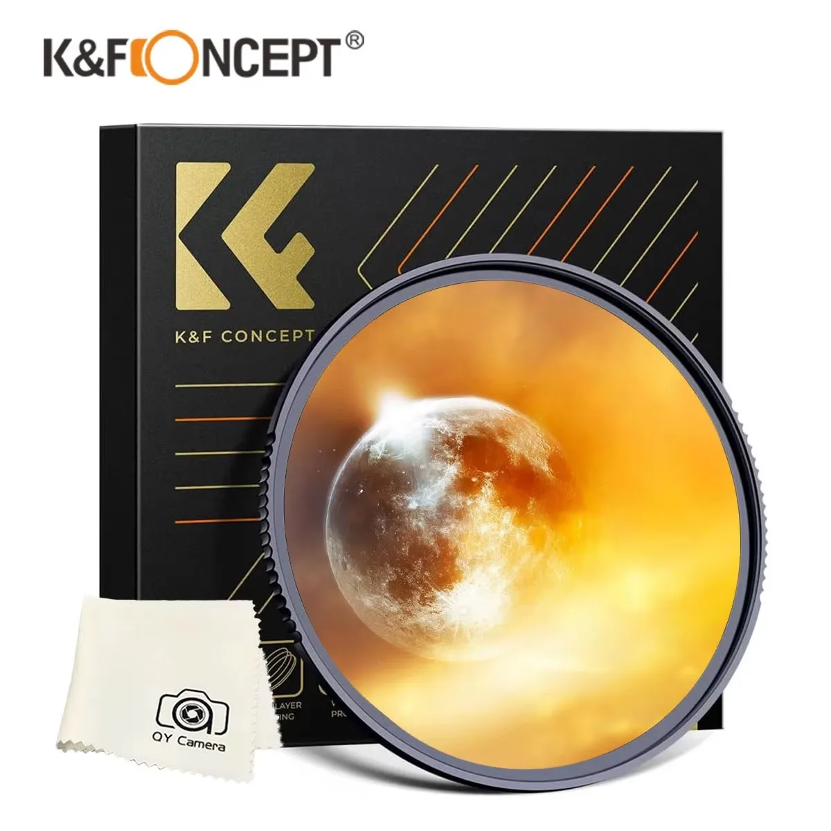 K & F ND FilterX ND100000 filtre solaire solaire éclose solaire partielle totale nd100000 transit fi