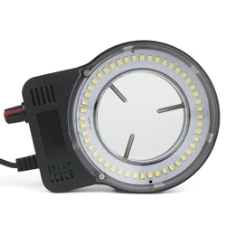 48 LED SMD USB lampada illuminante ad anello regolabile per microscopio industriale lente d'ingrandimento per fotocamera industriale 110V-220V 3W-5W