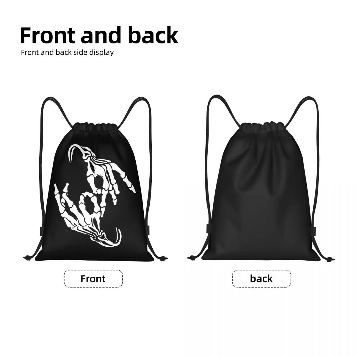 Nu Metal Rock Band Korns Drawstring Backpack Women Men Sport Gym Sackpack Foldable Shopping Bag Sack