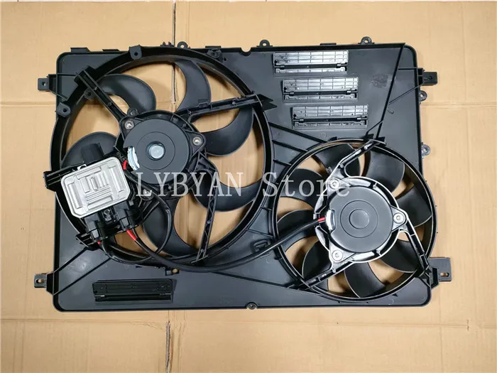 Black Electric Radiator Fan for Volvo S80 S60 V60 XC70 XC60 30668629