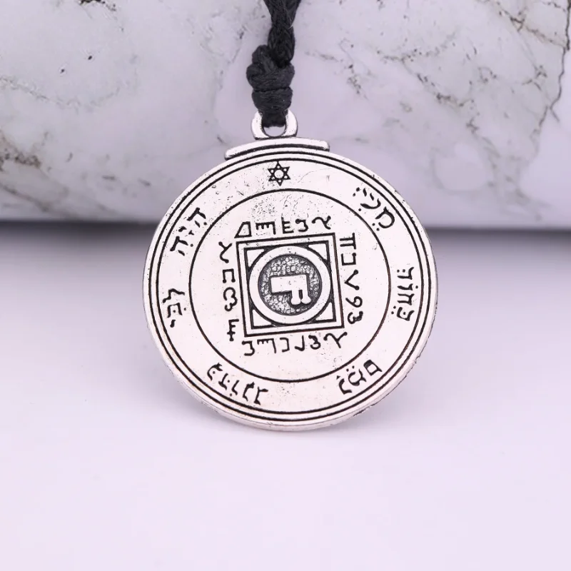 Vintage Mens Ultimate Love Talisman Venus Pentacle Key Of Solomon Seal Pendant Hermetic Enochian Kabbalah Pagan Wiccan Jewelry